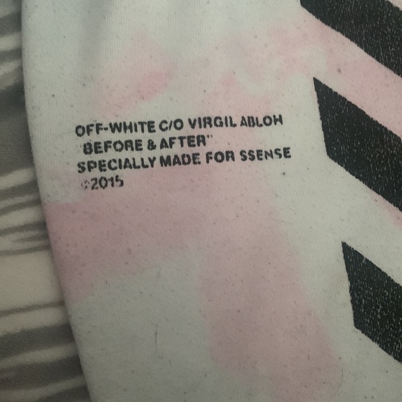 off-white virgil abloh “before & after” hoodie 2015 - Picture 4 of 4